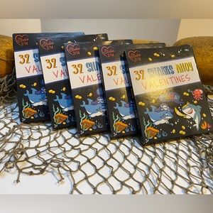 Bulk 5 packs New in Box Sharks Ahoy Valentines  32 x 5 (160 total)